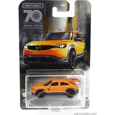 Mattel Hot Wheels Mazda Mx5 2021 1:64 Oranžová sivá