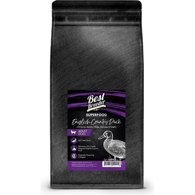 Best Breeder Deluxe Dog English Country Duck Adult 12 kg