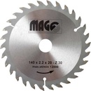 MAGG Pilový kotouč 140x2,2x20mm/30 zubů střídavě šikmé 9314030
