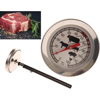 Teploměr do grilu a udírny 120°C