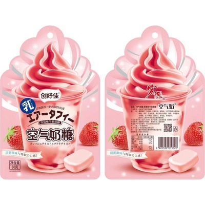 HY Strawberry Airy Milk Candy 60 g