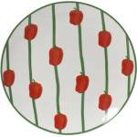 Kitchen goods ЧИНИЯ ПОРЦЕЛАН 874465 Ø20.2х2.3см БЯЛА С ЧУШКИ (874465)