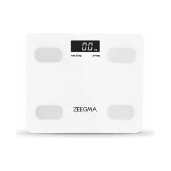 ZEEGMA OVERMAX Gewit White Analytical Bathroom Scale