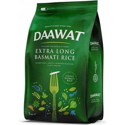 Daawat Basmati rýže dlouhozrnná 5 kg