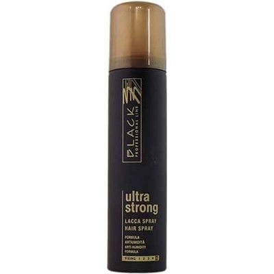 BLACK Lak na vlasy ultra strong Veľmi silný 75 ml