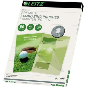 LEITZ iLAM UDT A4 2x80mic 100бр. лъскаво ламиниращо фолио 74780000 (74780000)