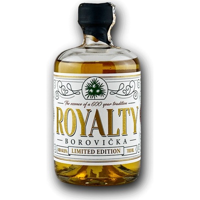 Royalty Borovička 8y 44,8% 0,7 l (holá láhev)
