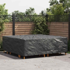 vidaXL Покривало за мебели Едноцветен Черно 235 x 235 x 70 см 600D (4105803)