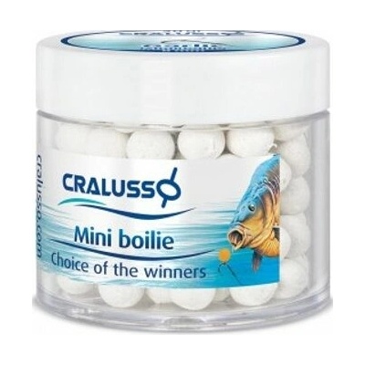 Cralusso Plávajúce Fluo Mini biele 8 mm 20 g N-Butyric Acid