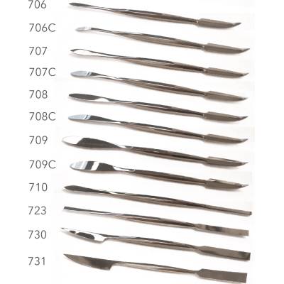Reštaurátorské špachtle /ks Typ: 706