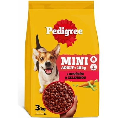Pedigree Adult Mini hovězí se zeleninou 1,4 kg