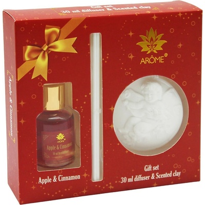 Arôme Difuzér s tyčinkami JABLKO A ŠKORICA 50 ml