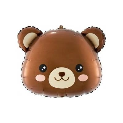 GoDan Fóliový balónek 48cm hlava medvídek
