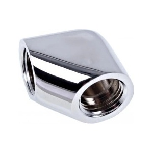Alphacool Въртящ се L-конектор Alphacool Eiszapfen, G1/4 AG auf G1/4 IG, Сребрист (1011188) - mypc
