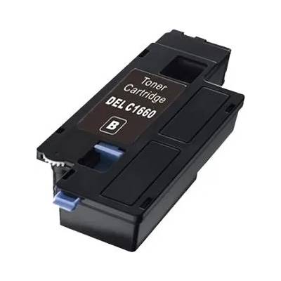 Compatible Тонер касета Dell C1660W Съвместима черен 1250 стр