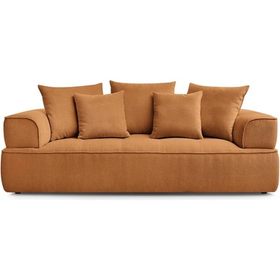 Bobochic Шенилов диван в цвят горчица 237 cm Whesley - Bobochic Paris (105563)