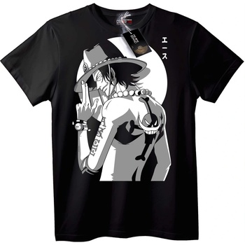 NOONEBRAND Тениска Ace от One Piece - 6XL, White