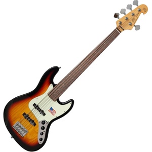 SX SBF15 3-Tone Sunburst 5-струнна бас китара