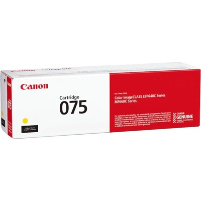 Canon Тонер Canon CRG-075 Yellow (6362C002AA)