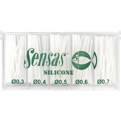 Sensas Silikonové hadičky na splávek Power Tubing 0,8 - 1,8 mm