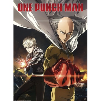 GB eye Мини плакат GB eye Animation: One Punch Man - Saitama & Genos (ABYDCO408)