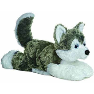 Aurora World Flopsies Husky Shadow cca 31 cm