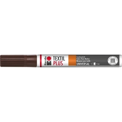 Marabu textil fix na tmavý textil 3 mm hnědý 046