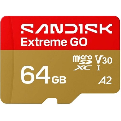 Sandisk MicroSDXC Extreme GO 64GB SDSQXGN-064G-GN6MN