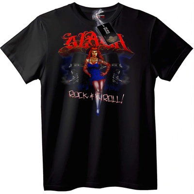 NOONEBRAND Тениска ZIA Rock N Roll - 2XL, Black