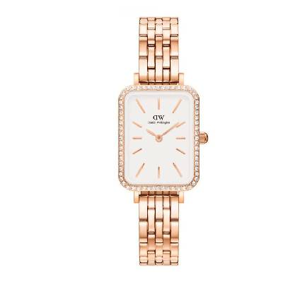 Часовник Daniel wellington Quadro Lumine woman watch - Golden (Rose Gold)