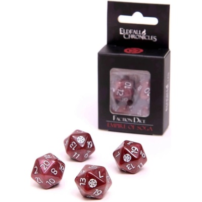 Аксесоар за настолна игра Eldfall Chronicles: Northern Wind - Faction Dice - Empire of Soga (ELDEMP90)