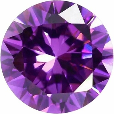 S4U CZ Kubický zirkon - Amethyst, 100 ks (1,25 mm) - CZ10-1.25_100