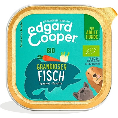 Edgard & Cooper Adult Dog bio ryba 17 x 100 g