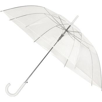 Průhledný holový deštník čirý