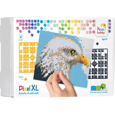Pixelhobby Мозайка с пиксели XL, Pixelhobby, 40x50 пиксела - Орел (28020)