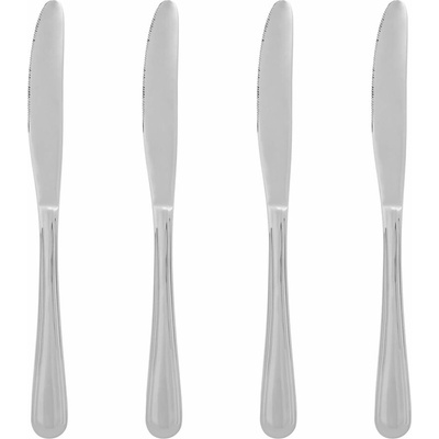 Antikoro jedálenské nože v súprave 4 ks v striebornej farbe Classic Premier Housewares