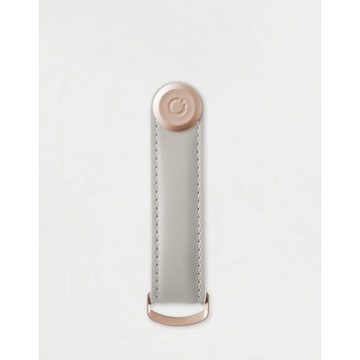 Klíčenka Orbitkey 2.0 Leather Rose gold Stone