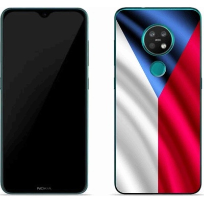 Pouzdro mmCase Gelové Nokia 7.2 - česká vlajka – Zboží Živě