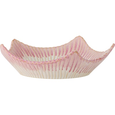 Bloomingville Декоративна купа Floral 28 см розова (82062600)