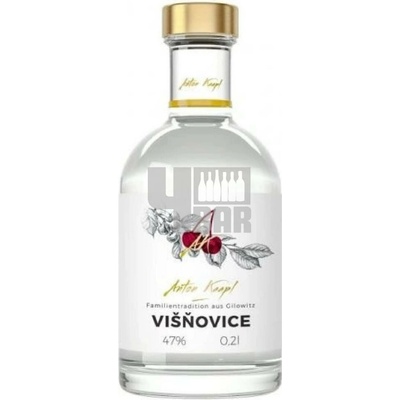 Anton Kaapl Višňovice 47% 0,2 l (holá láhev)