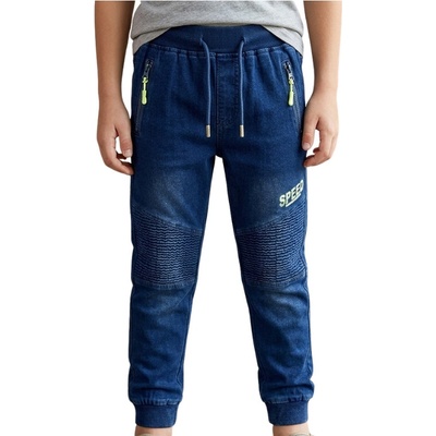 Kugo CK0931 Chlapecké teplákové rifle modré – Zboží Mobilmania