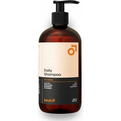 Beviro Daily Shampoo Ultra Gentle šampón pre mužov s aloe vera 500 ml