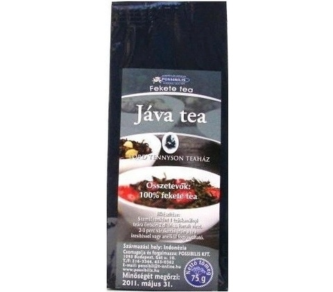 Possibilis Jáva čierny čaj sypaný 75 g