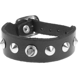 Black & metal Гривна Шишарки+ Шипове - bwz-708