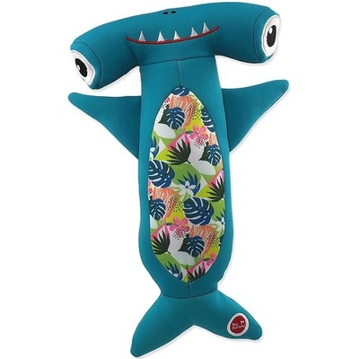 Dog Fantasy Water Float kladivák plávajúci s PET fľašou tyrkysová 33 cm