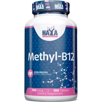 Haya Labs Methyl-B12, 200 mcg, 100 таблетки, Haya Labs