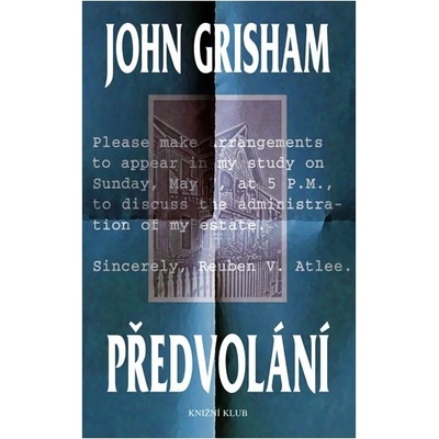 Předvolání – Grisham John