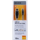 Belkin F3U155bt1.8M USB 2.0 A - Mini B, 1,8m