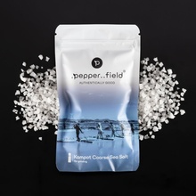 Pepperfield Hrubozrnná mořská sůl z Kampotu vhodná do mlýnku 120 g