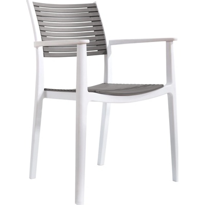 Kondela Herta bílá / šedá